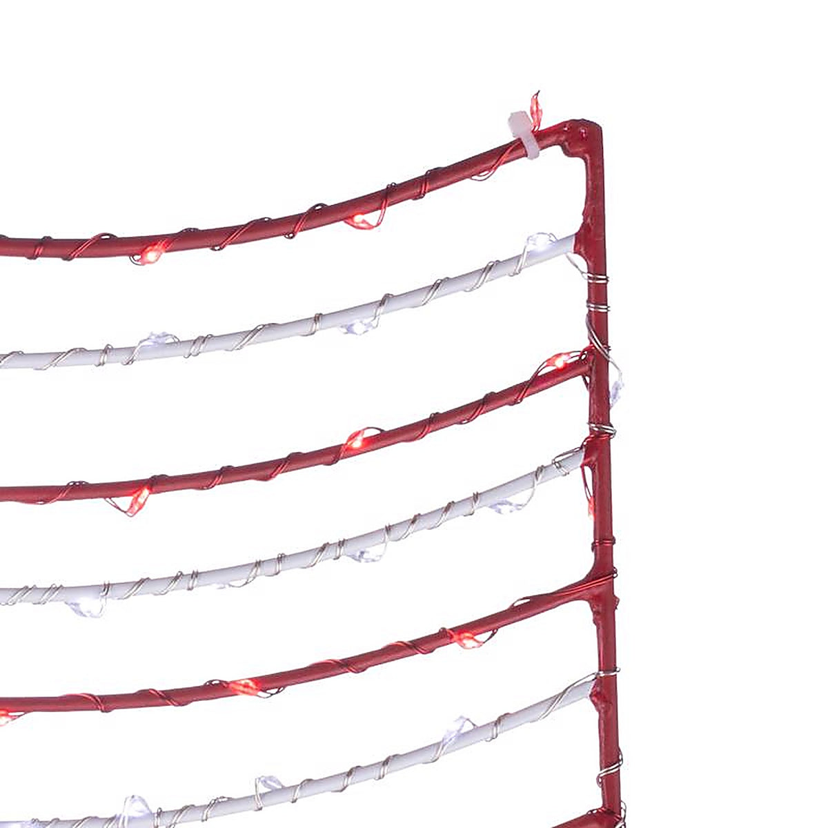 Celebrations - 14-03034A - Patriotic Flag Silhouette Window Decor Metal 1 Pack
