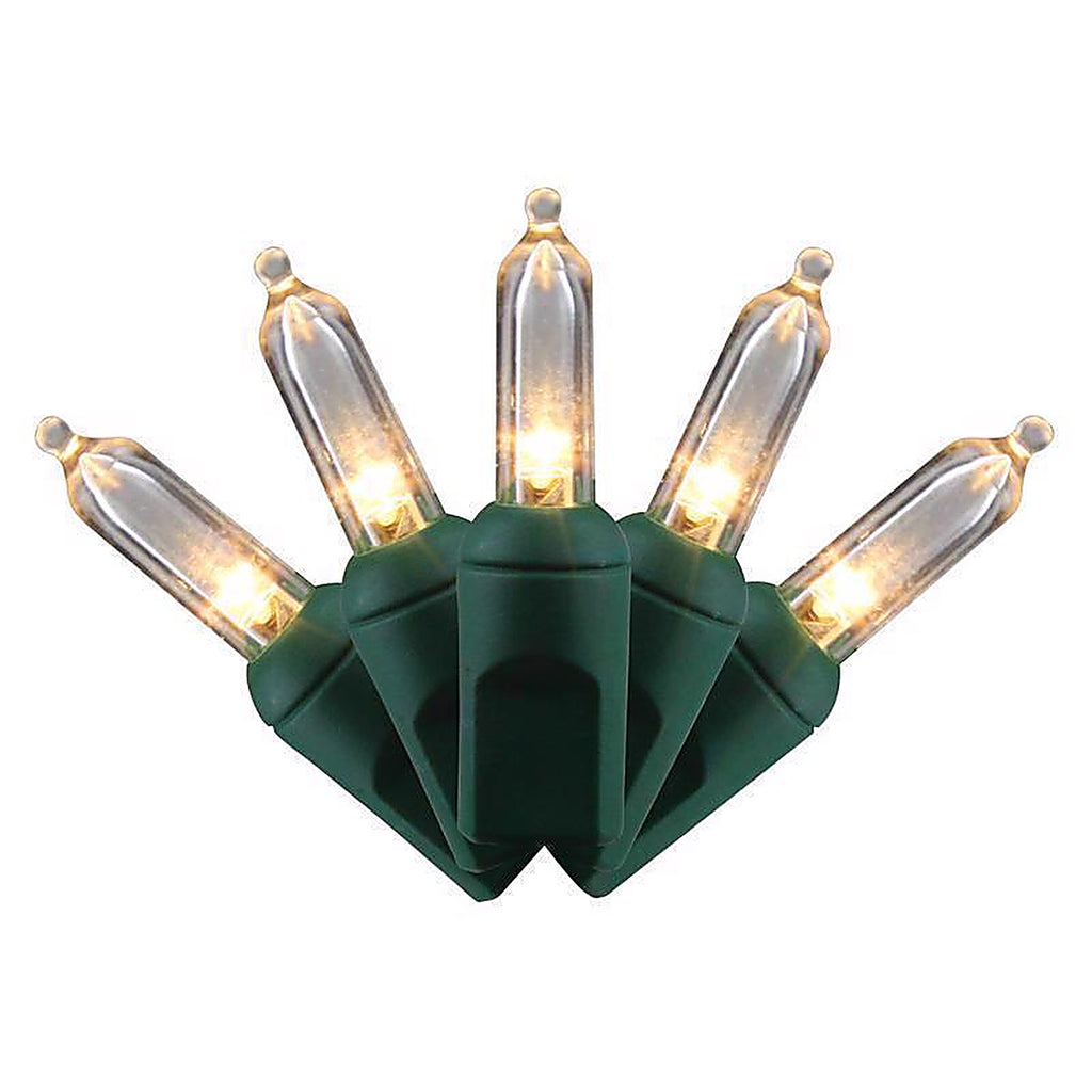 Celebrations - 11-09025A - LED T5 Warm White 50 CT String Christmas Lights