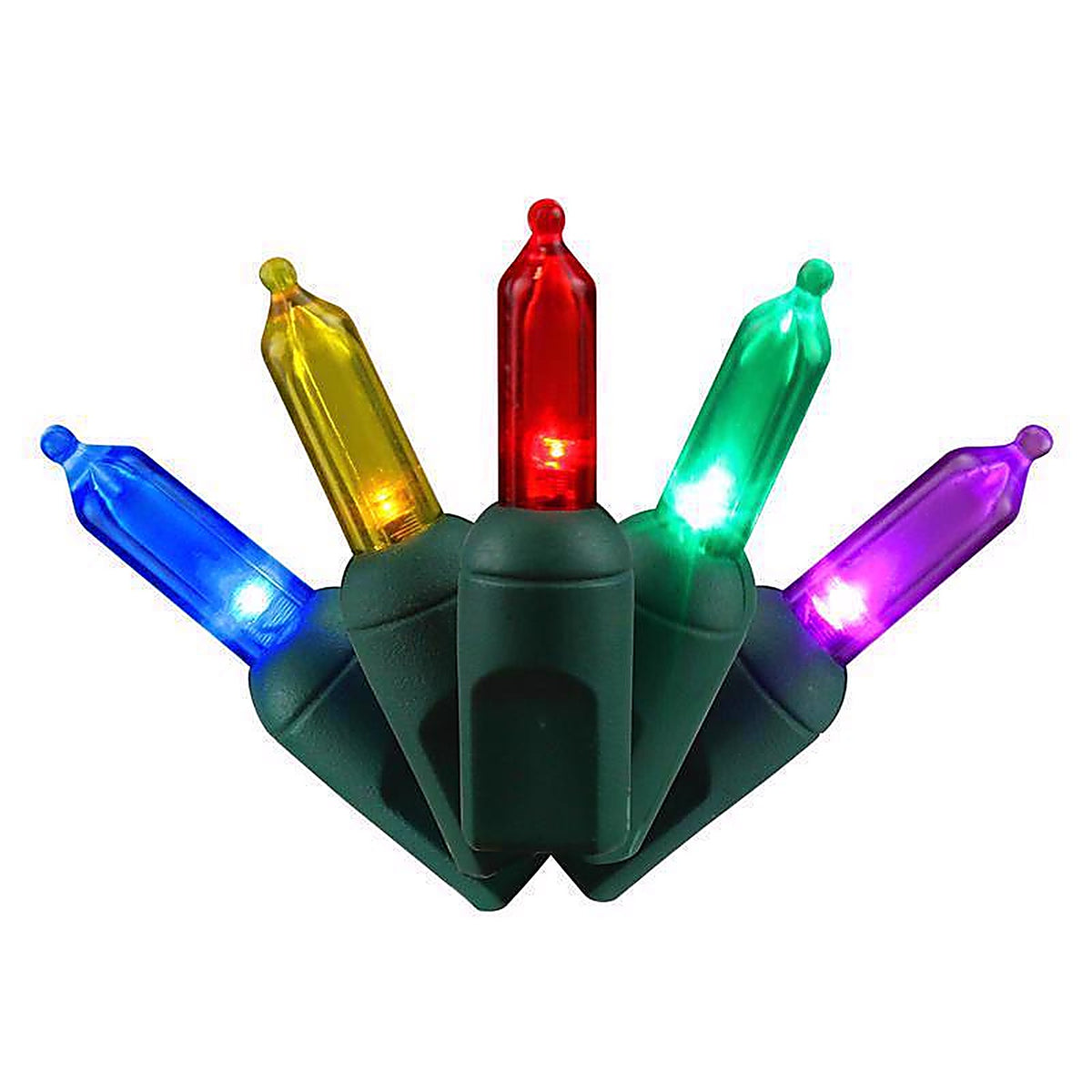 Celebrations - 11-09026A - LED T5 Multicolored 50 CT String Christmas Lights