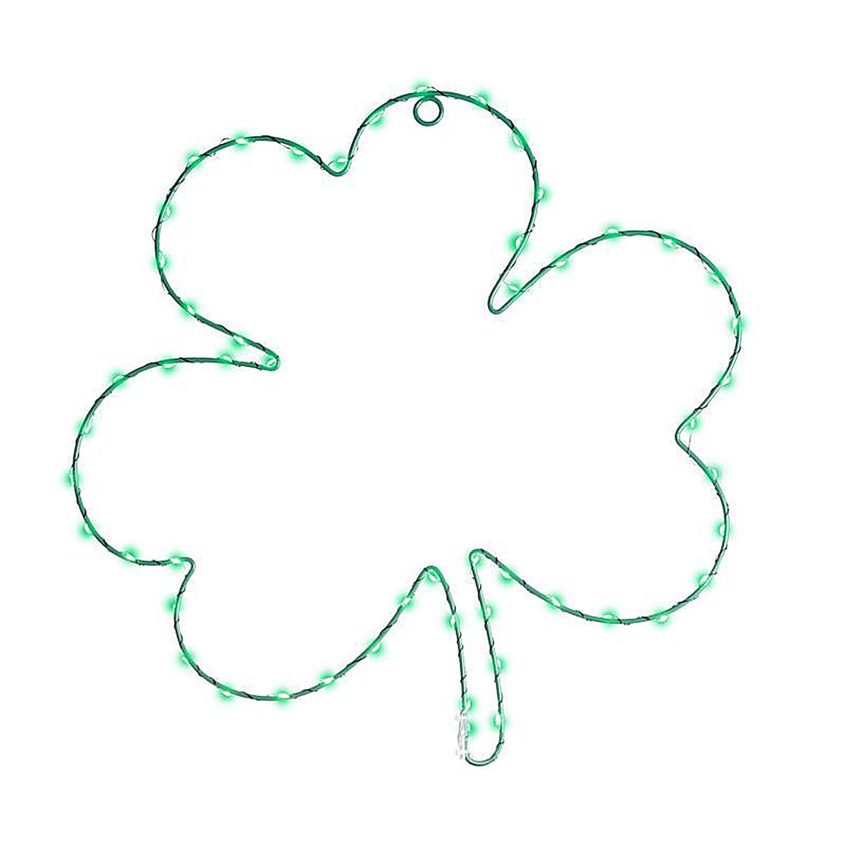 Celebrations - 14-03030A - Shamrock Silhouette Window Decor Metal 1 Pack
