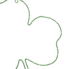 Celebrations - 14-03030A - Shamrock Silhouette Window Decor Metal 1 Pack