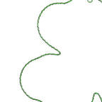Celebrations - 14-03030A - Shamrock Silhouette Window Decor Metal 1 Pack