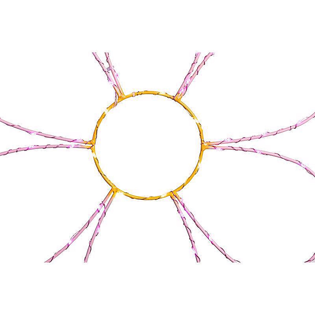 Celebrations - 14-03032A - Daisy Flower Silhouette Window Decor Metal 1 Pack