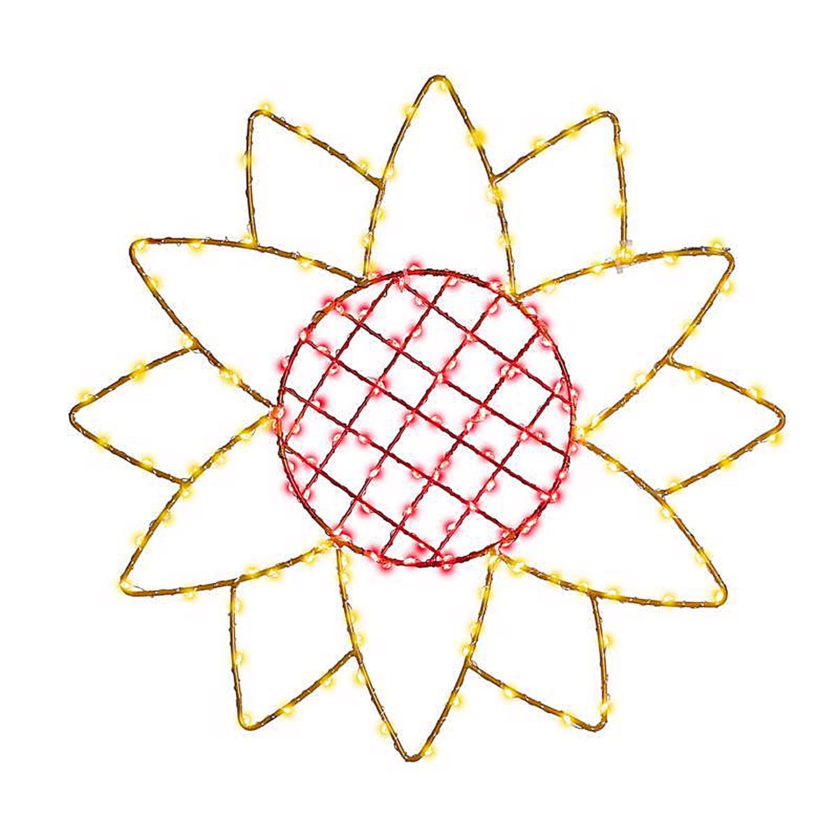 Celebrations - 14-03033A - Sunflower Silhouette Window Decor Metal 1 Pack