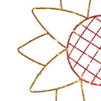 Celebrations - 14-03033A - Sunflower Silhouette Window Decor Metal 1 Pack
