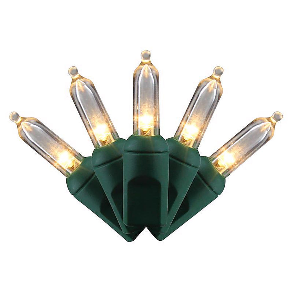 Celebrations - 11-14066A - LED T5 Warm White Replacement Christmas Light Bulbs