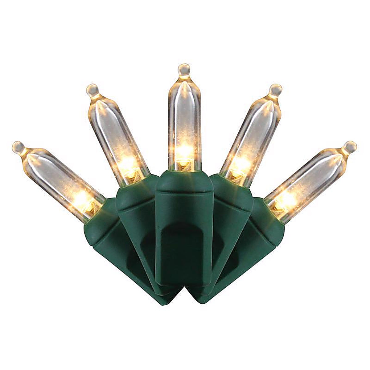 Celebrations - 11-14066A - LED T5 Warm White Replacement Christmas Light Bulbs