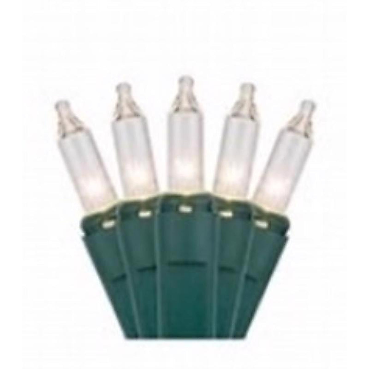 Celebrations - 04-05036A - Incandescent T5 Clear 5 CT Replacement Christmas Light Bulbs