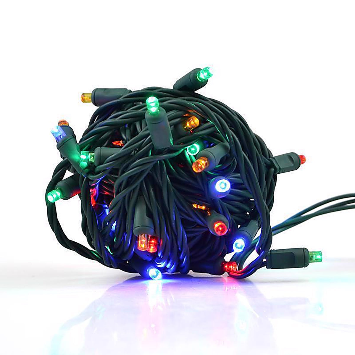 Celebrations - 11-01158A - LED Grand Mini Multicolored 50 CT String Christmas Lights 25 Ft.