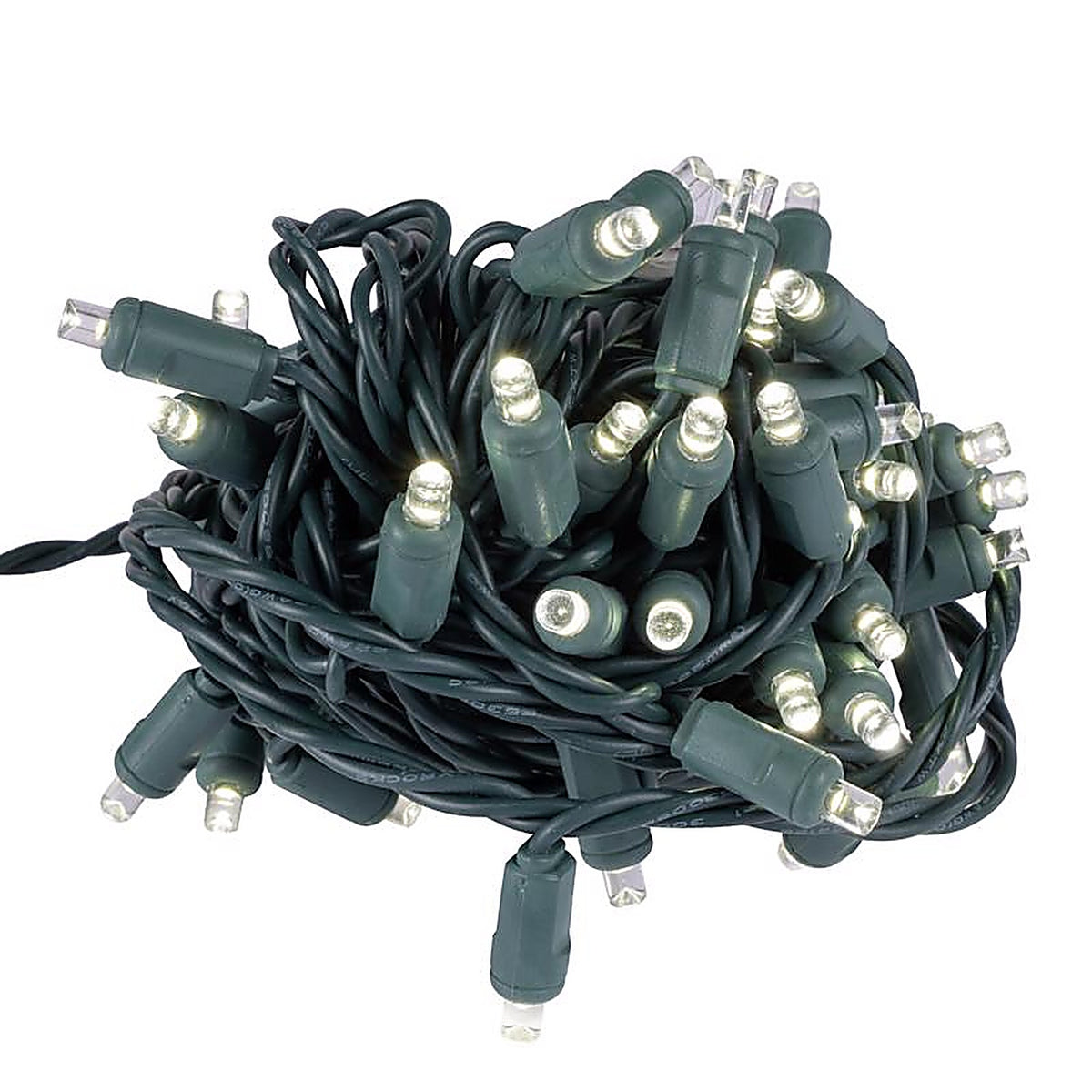 Celebrations - 11-01157A - LED Grand Mini Pure White 50 CT String Christmas Lights 25 Ft.