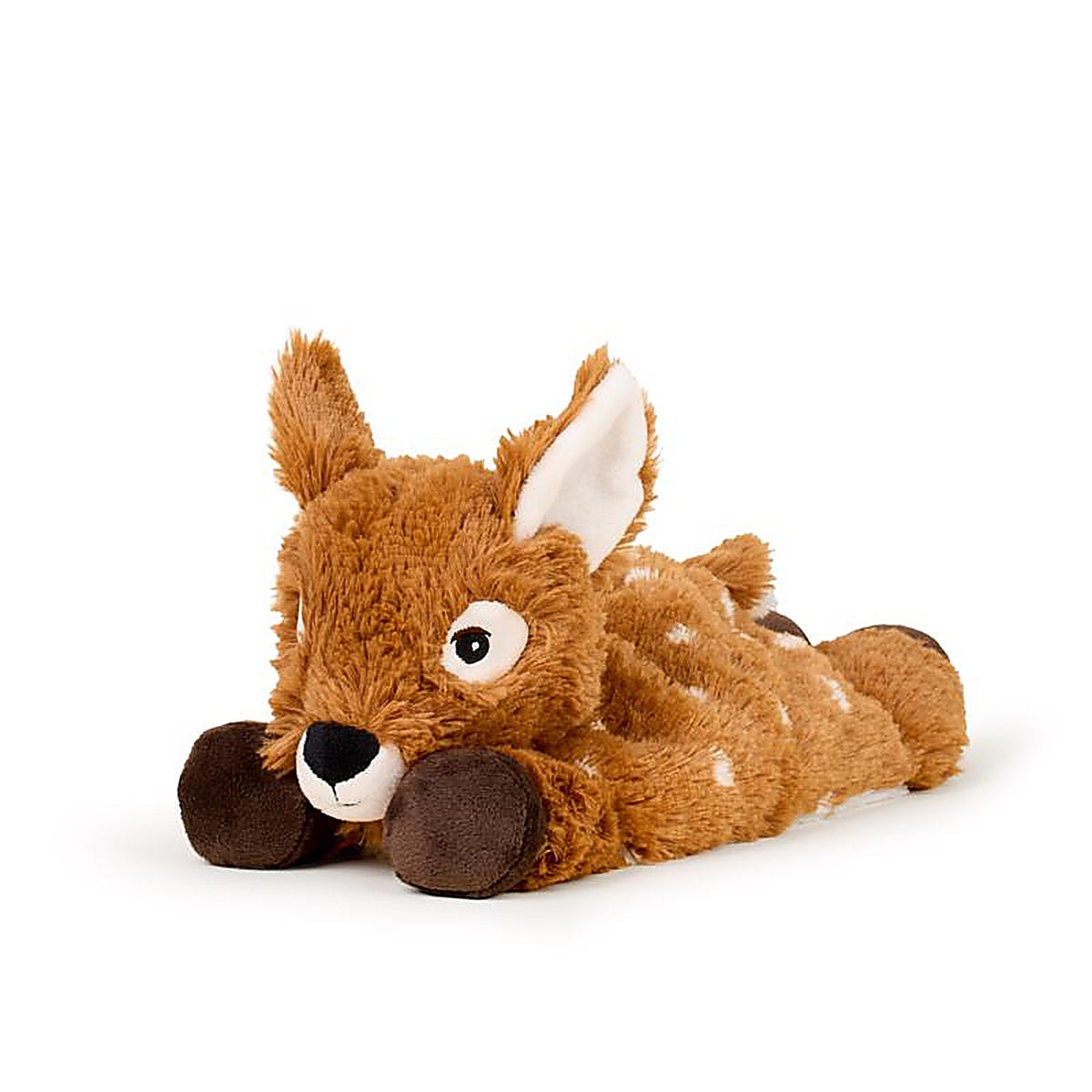 Warmies - CP-DEER-LD - Laying Down Deer Stuffed Animals Brown