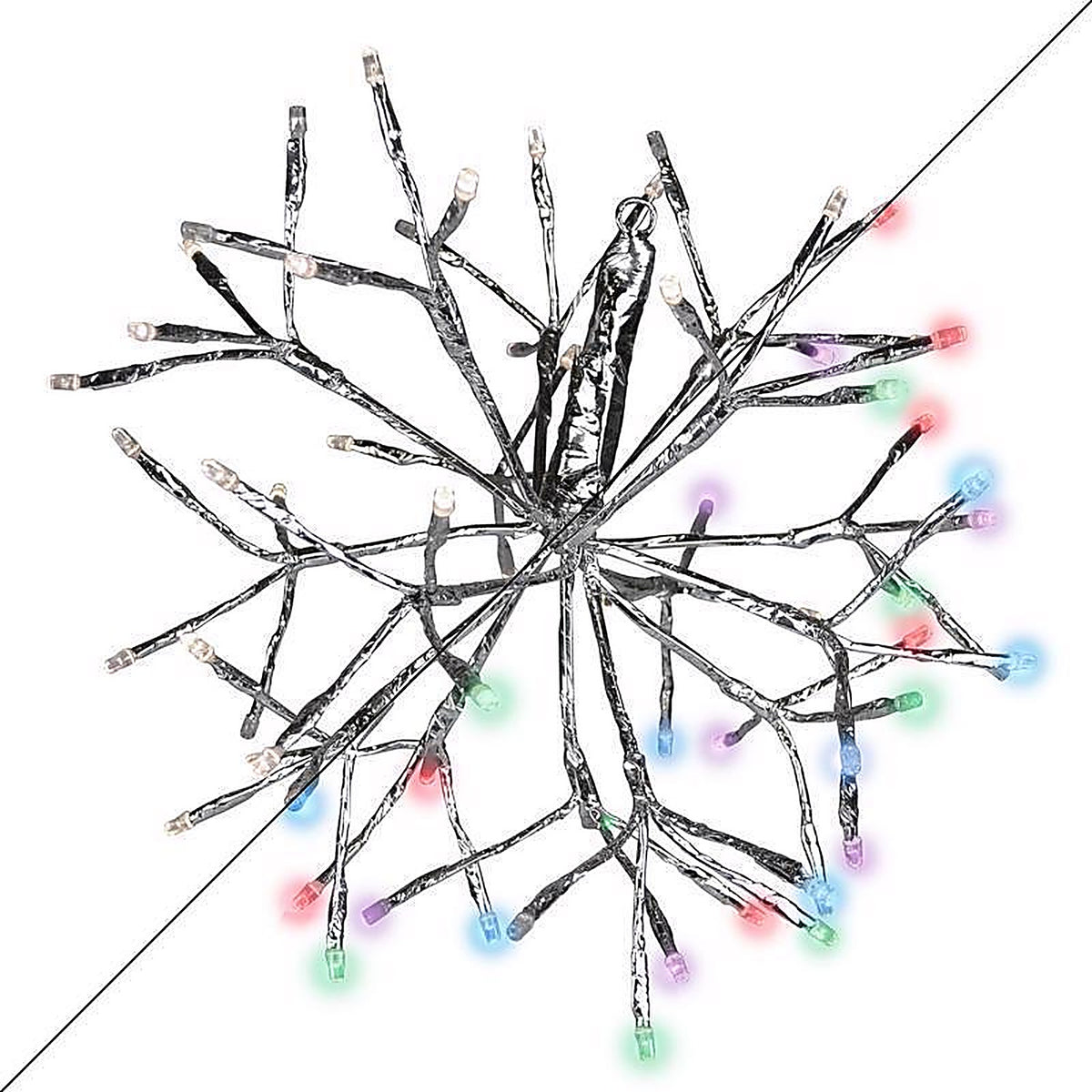 Celebrations - 23-10011A - LED Multi Shimmering Sphere 20 In. Hanging Decor