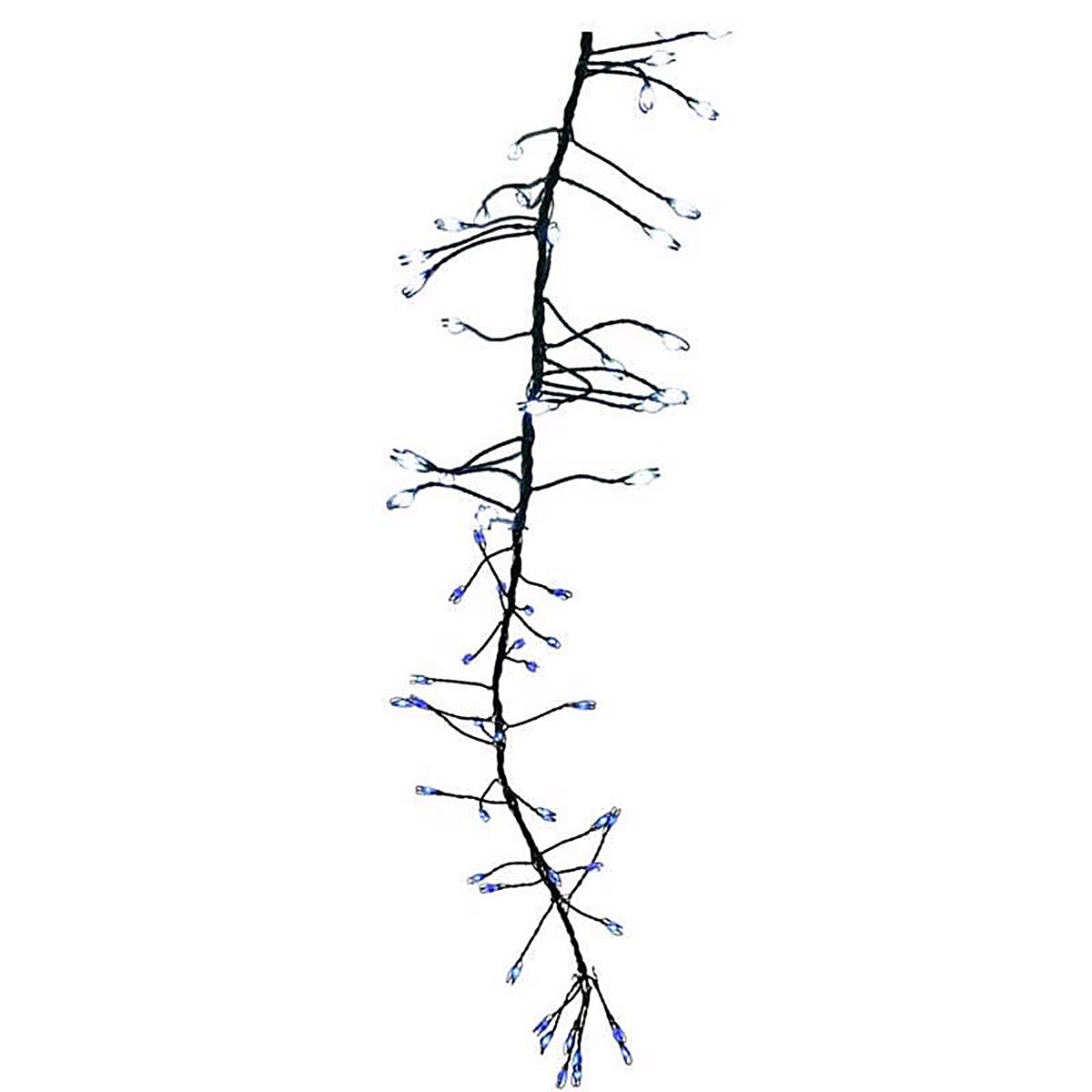 Celebrations - 15-02010A - LED Big Seed Cluster Blue/Pure White 250 CT Christmas Lights 10 Ft.