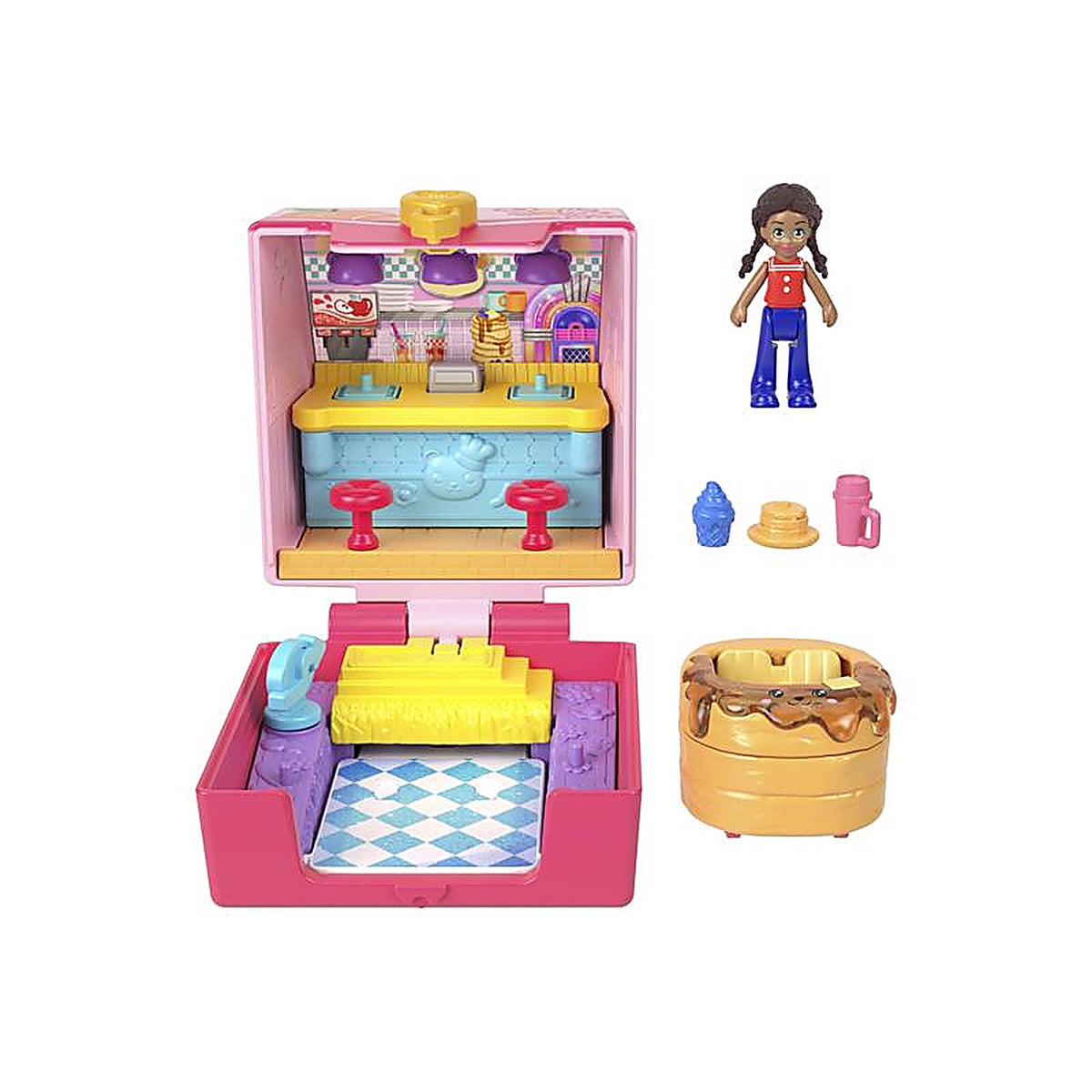 Polly Pocket - JCR44 - Tiny Takeout Reveal Dolls Assorted