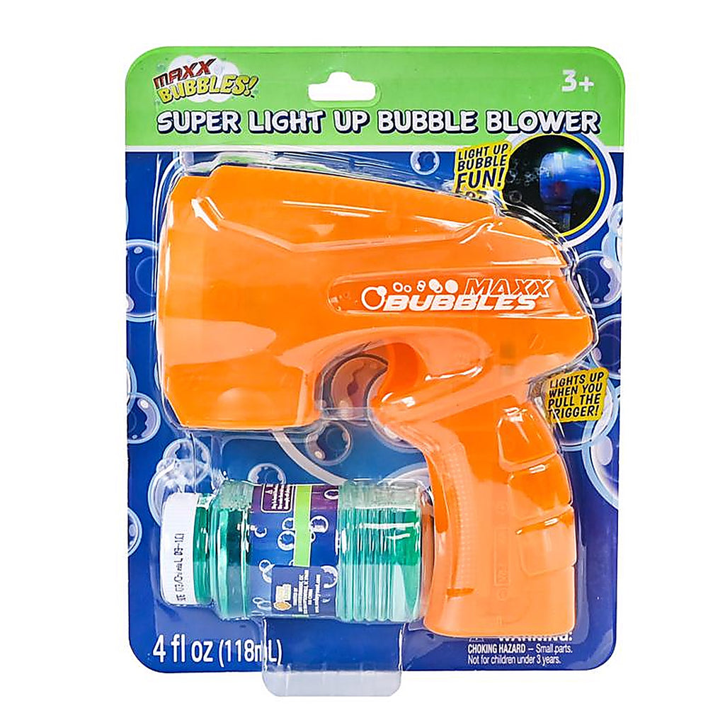 Maxx Bubbles - 470547 - Bubble Blaster with Light Assorted