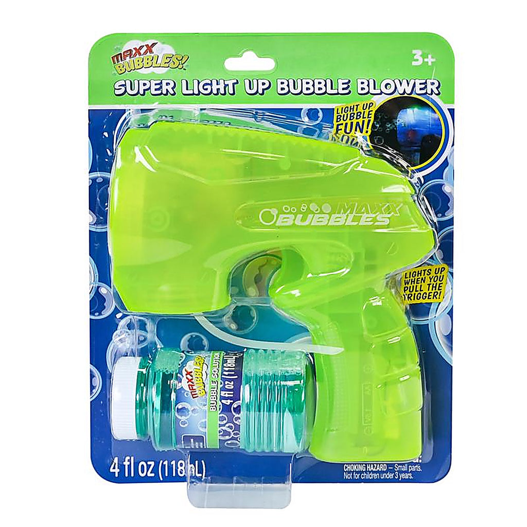 Maxx Bubbles - 470547 - Bubble Blaster with Light Assorted