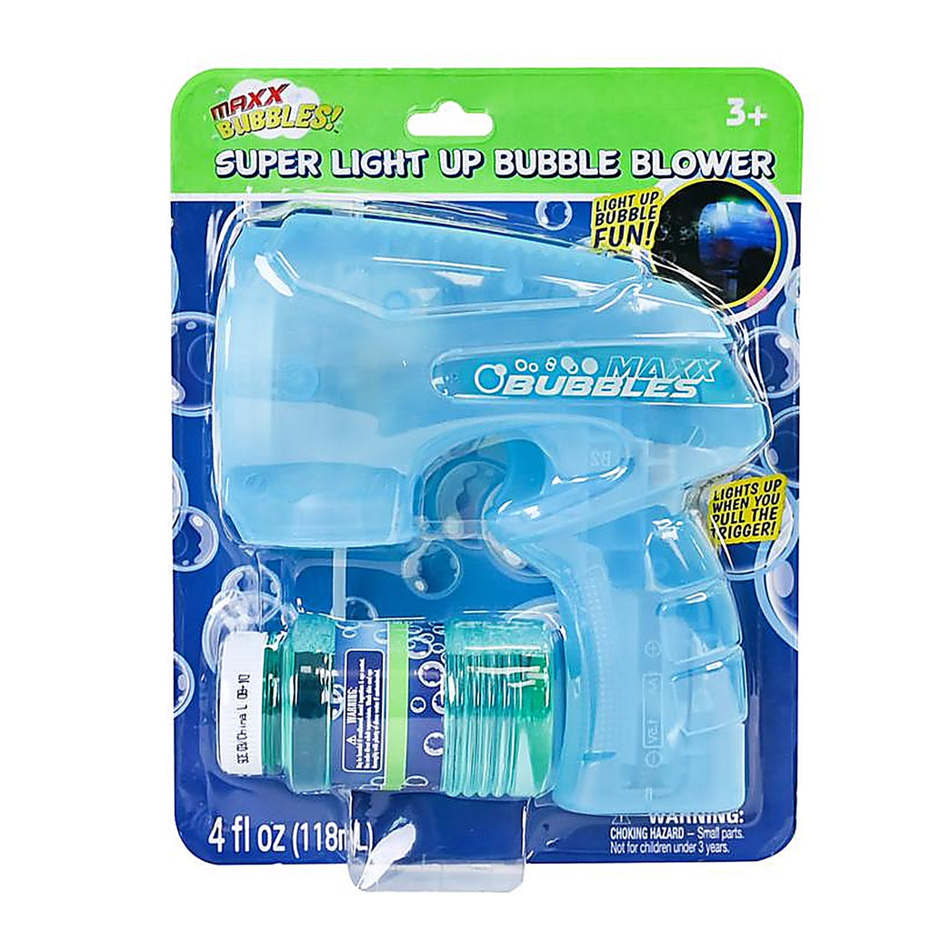 Maxx Bubbles - 470547 - Bubble Blaster with Light Assorted