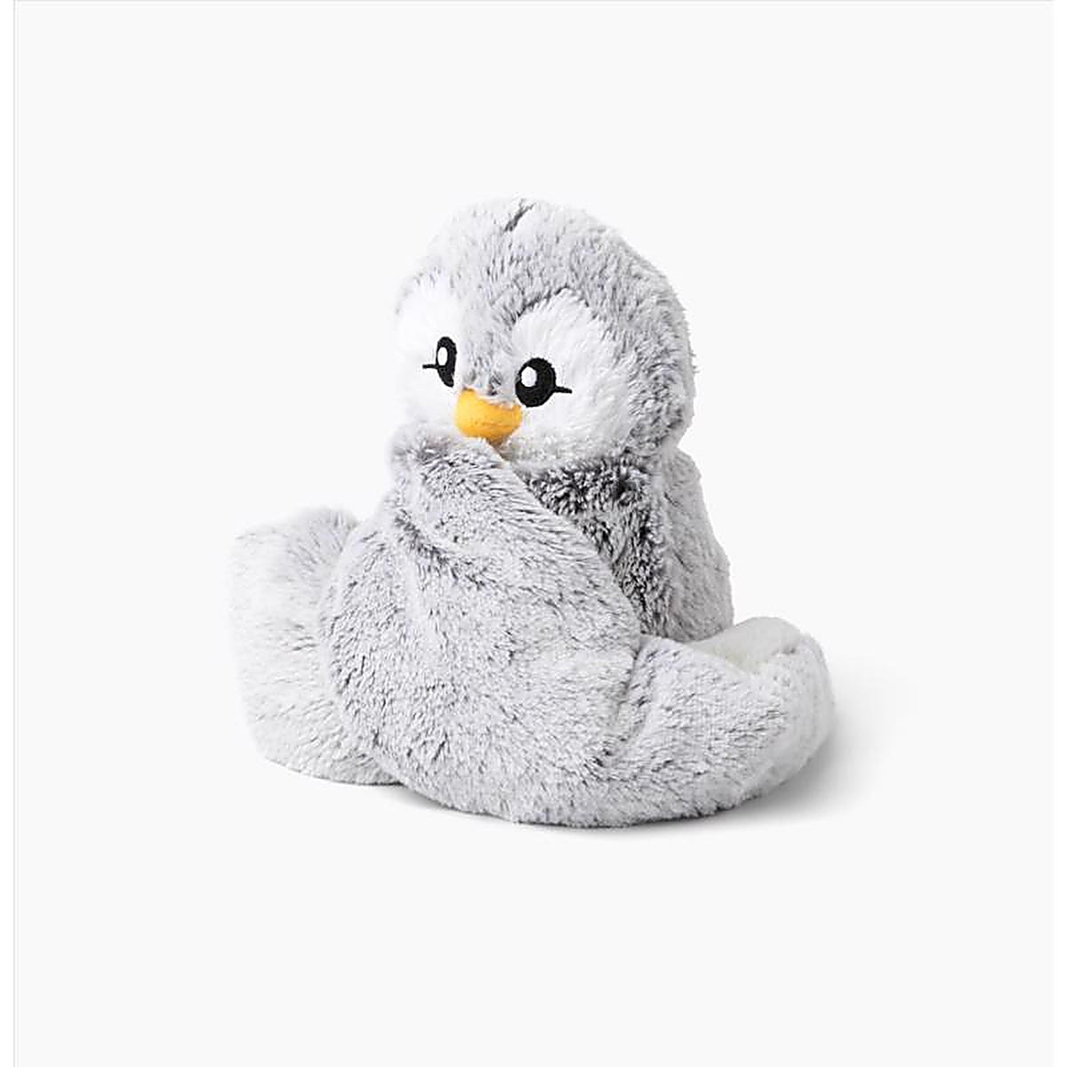 Hugimals World - HUG039PG - Hugarounds Pax the Penguin Weighted Neck and Shoulder Wrap Gray