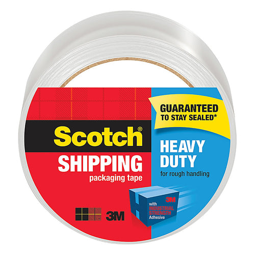 3M 03850 Scotch Heavy Duty Packaging Tape Clear