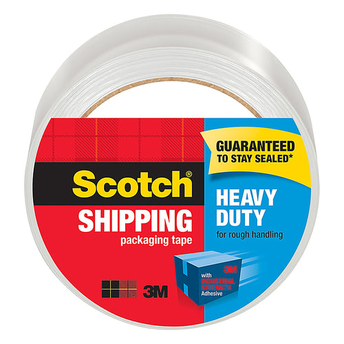3M 03850 Scotch Heavy Duty Packaging Tape Clear