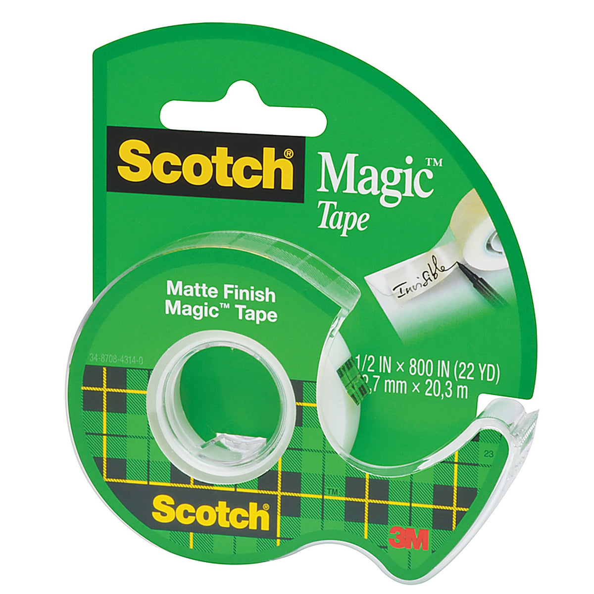 3M 119 Scotch Magic Tape Clear