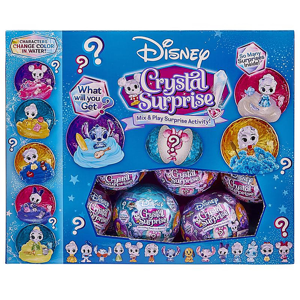 Cra-Z-Art - 36808PDQ-16 - Disney Crystal Surprise Color Change Ball
