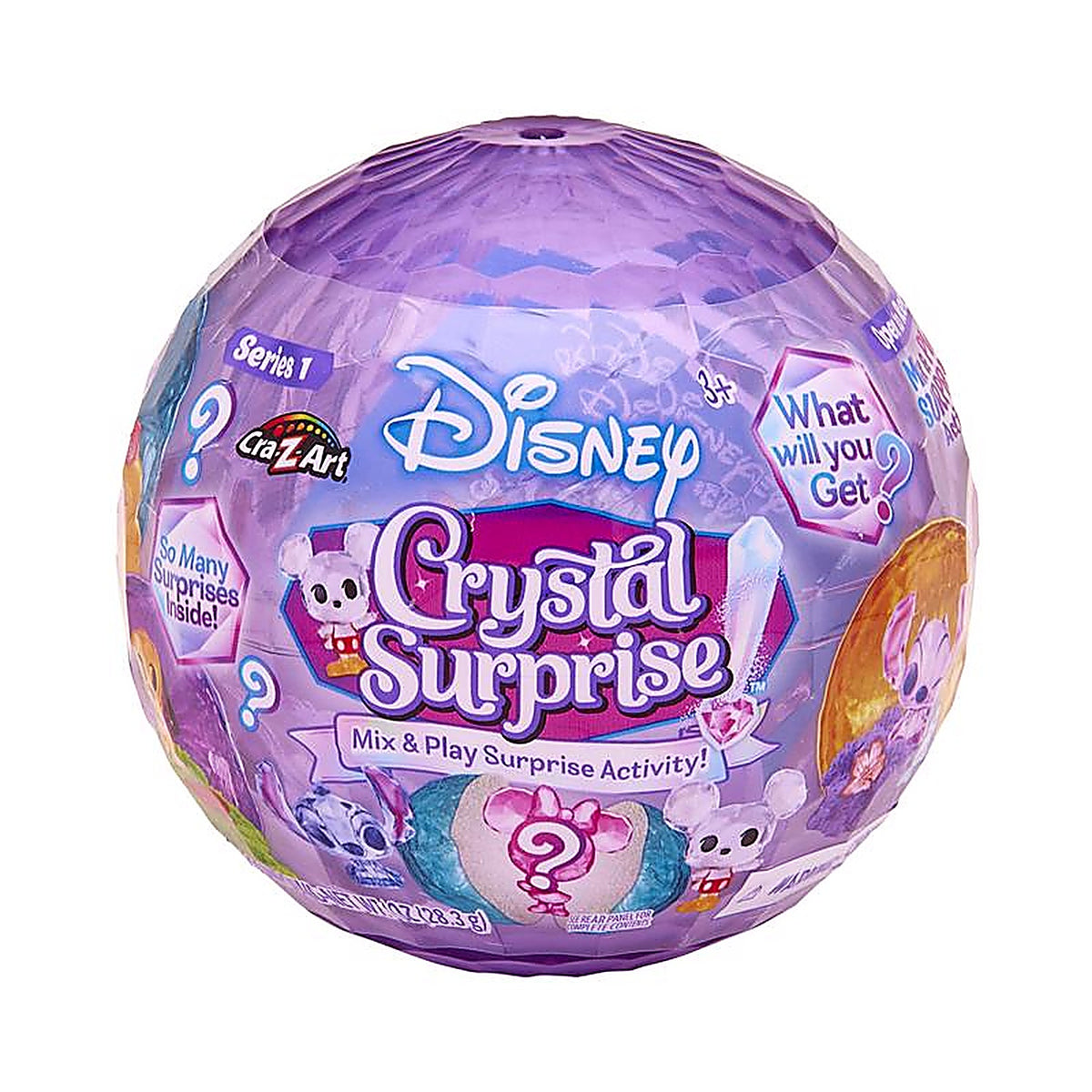 Cra-Z-Art - 36808PDQ-16 - Disney Crystal Surprise Color Change Ball