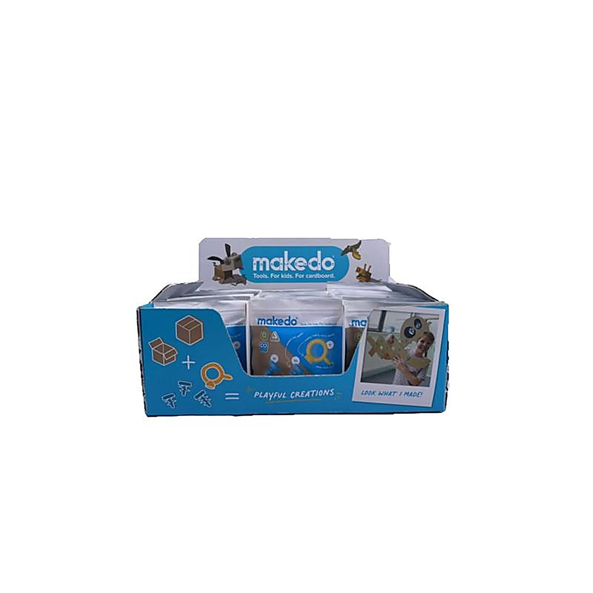 Makedo - A0017 - Play Intro Construction Playset 17 Piece