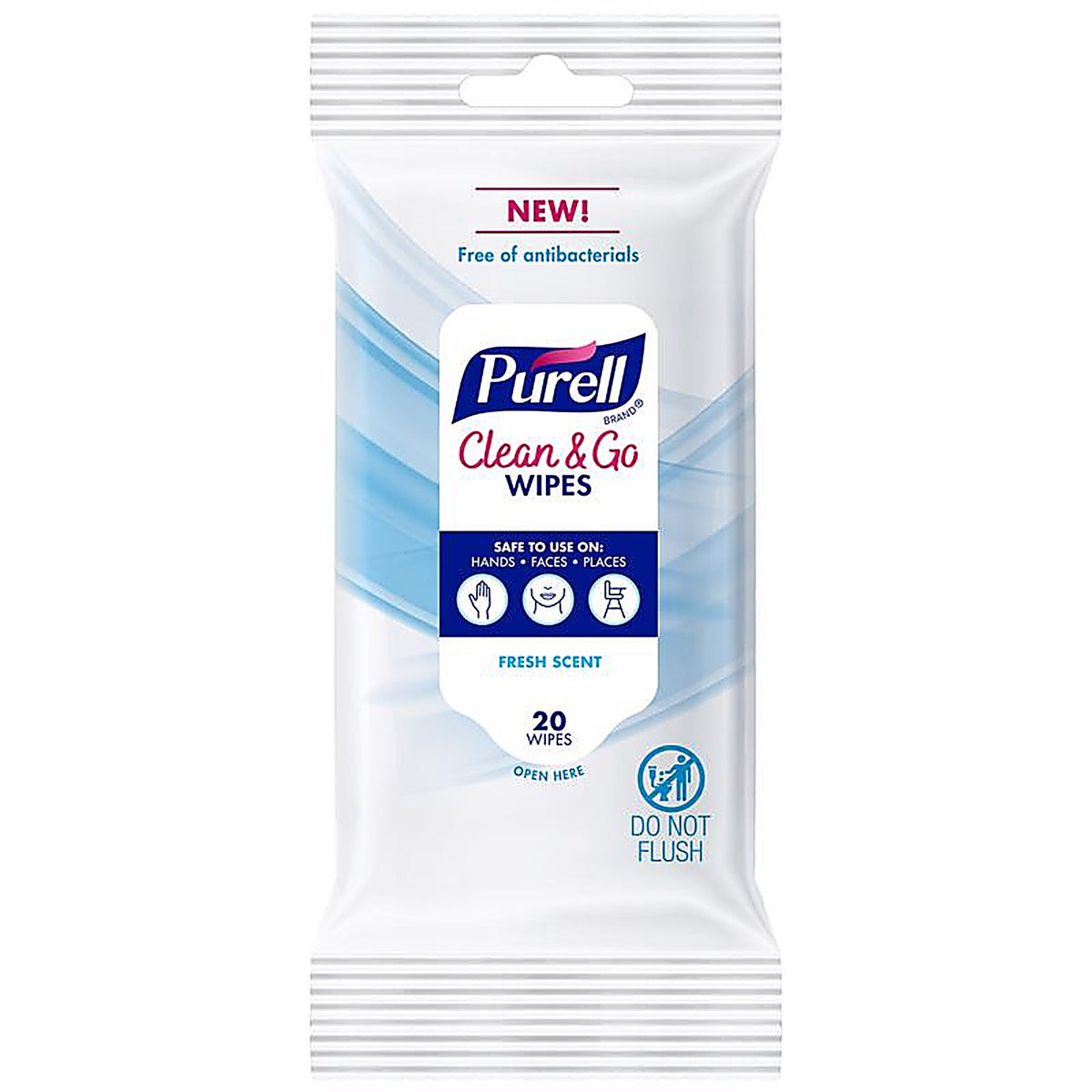 Purell - 9269-12-CMR - Fresh Scent Wipes Hand Sanitizing Wipes 20 Wipes
