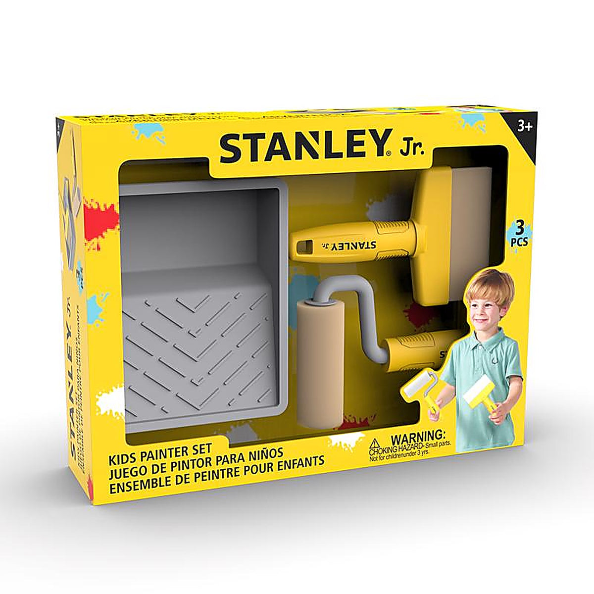 Stanley Jr. - SRP109-SY - Jr. Kids Painter Set 3 Piece
