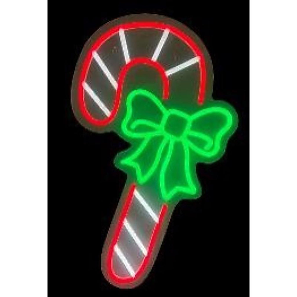 Luxe Light Decor - LCJSB-02 - LED Candy Cane Hanging Decor