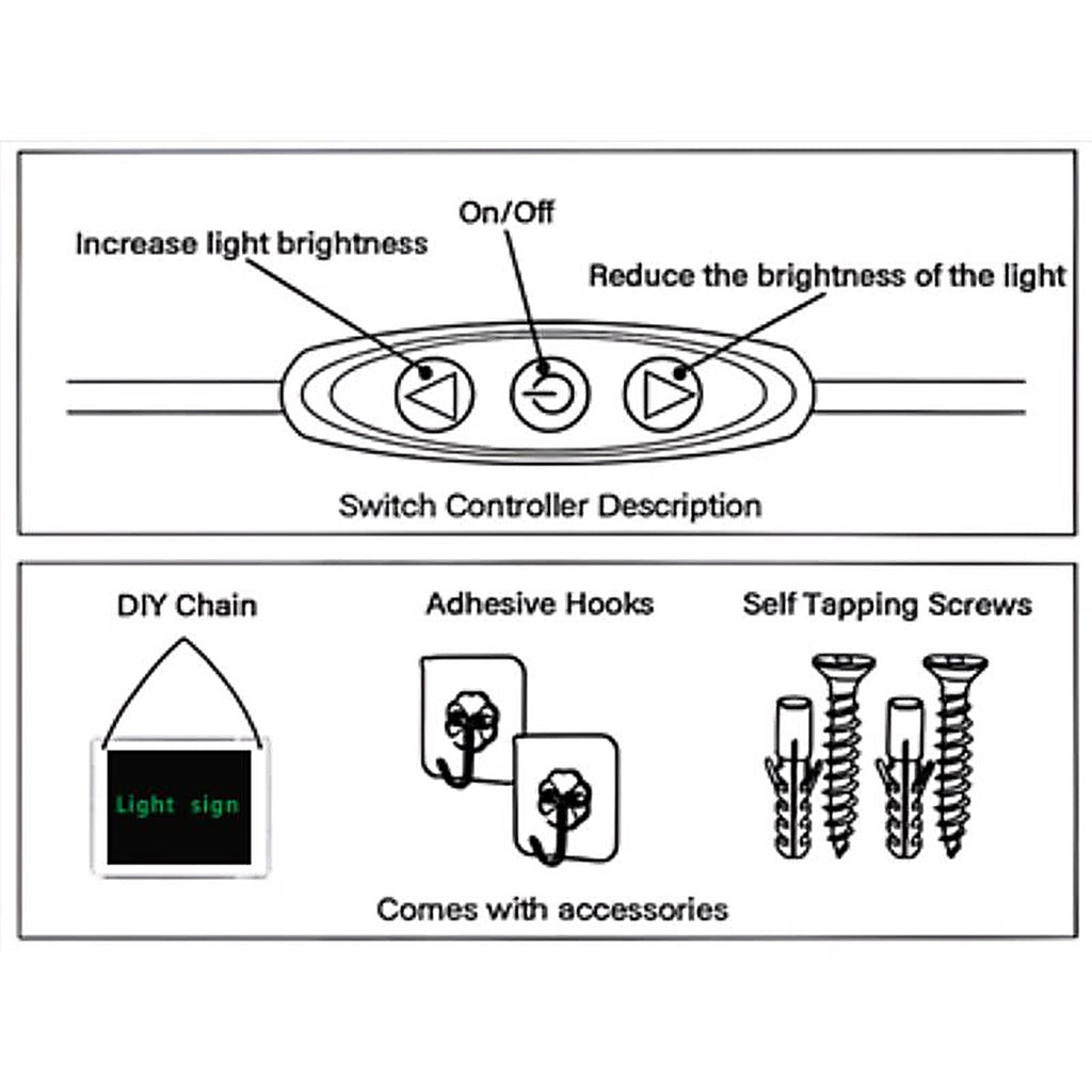 Luxe Light Decor - LCJSB-02 - LED Candy Cane Hanging Decor