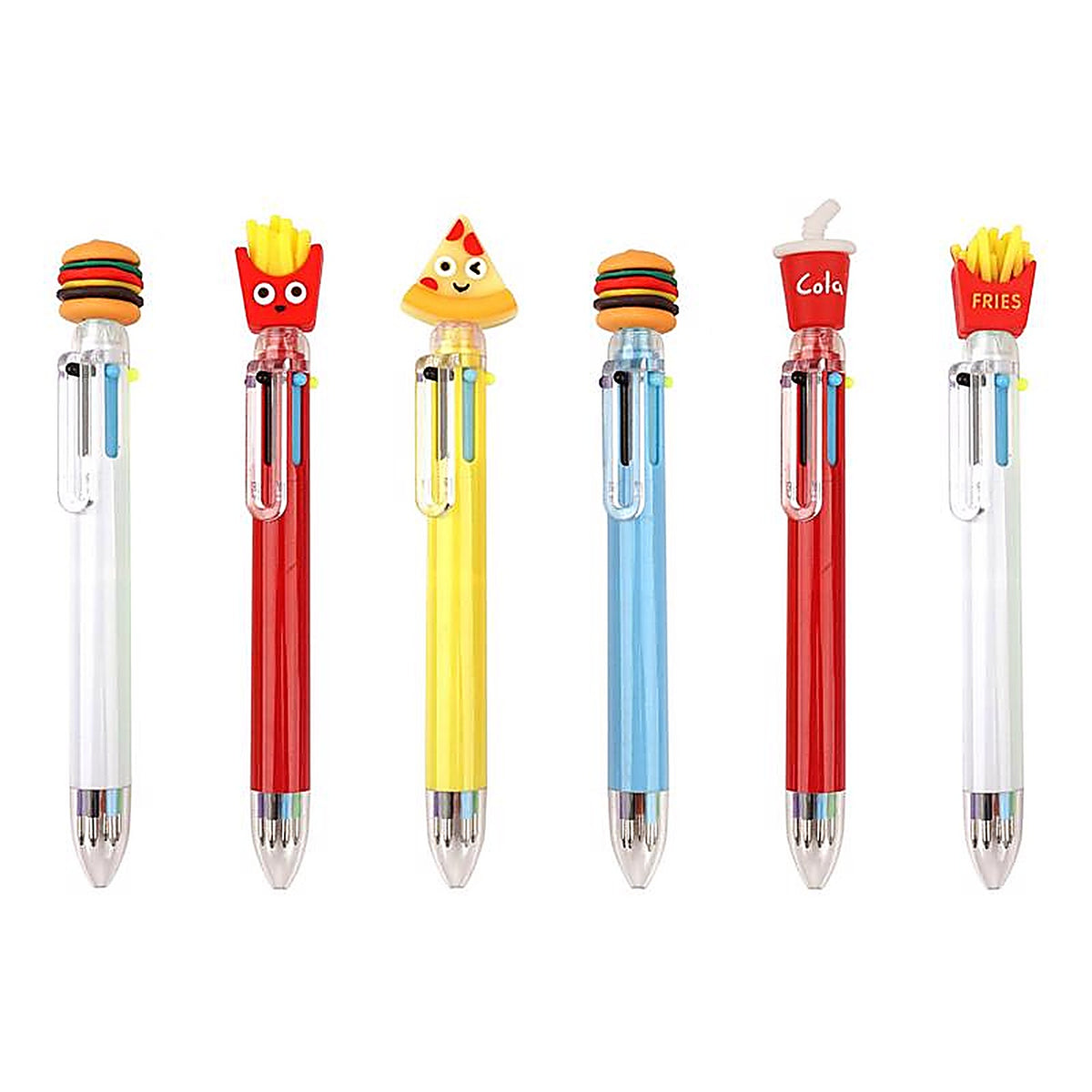 Diamond Visions - TM-3752 - Assorted Retractable 6-In-1 Food Pen 1 Pack