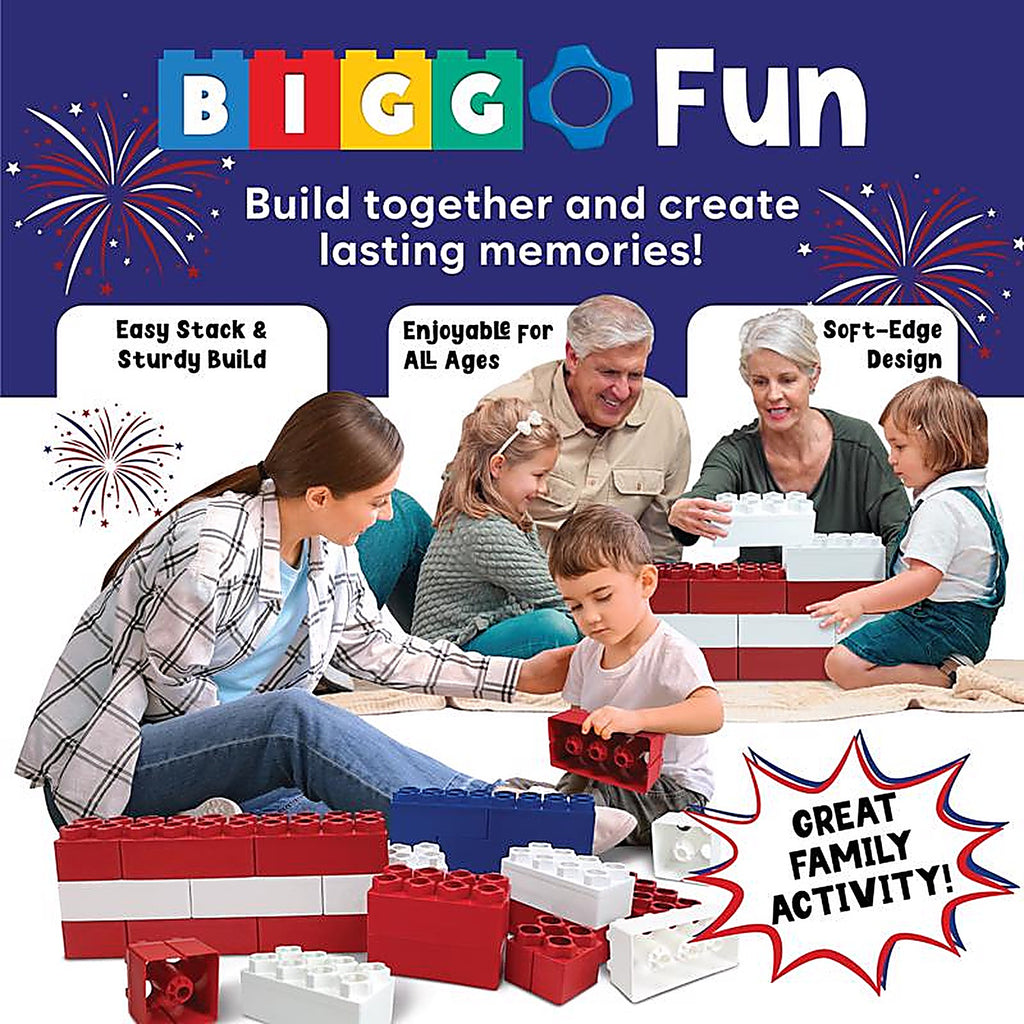 Biggo Blocks - 207590 - Biggo Blocks Set Assorted 32 Piece