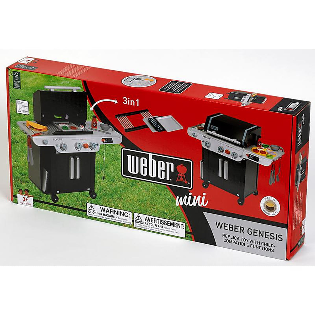 Klein Toys - 9408 - Weber Genesis Barbecue Toy 1 Piece