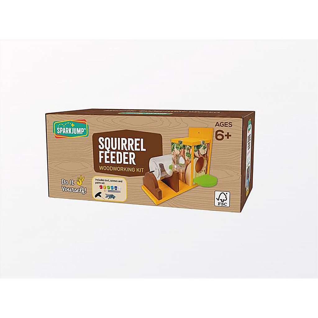 Sparkjump - SFWK04 - Squirrel Feeder Woodworking Toy Kit