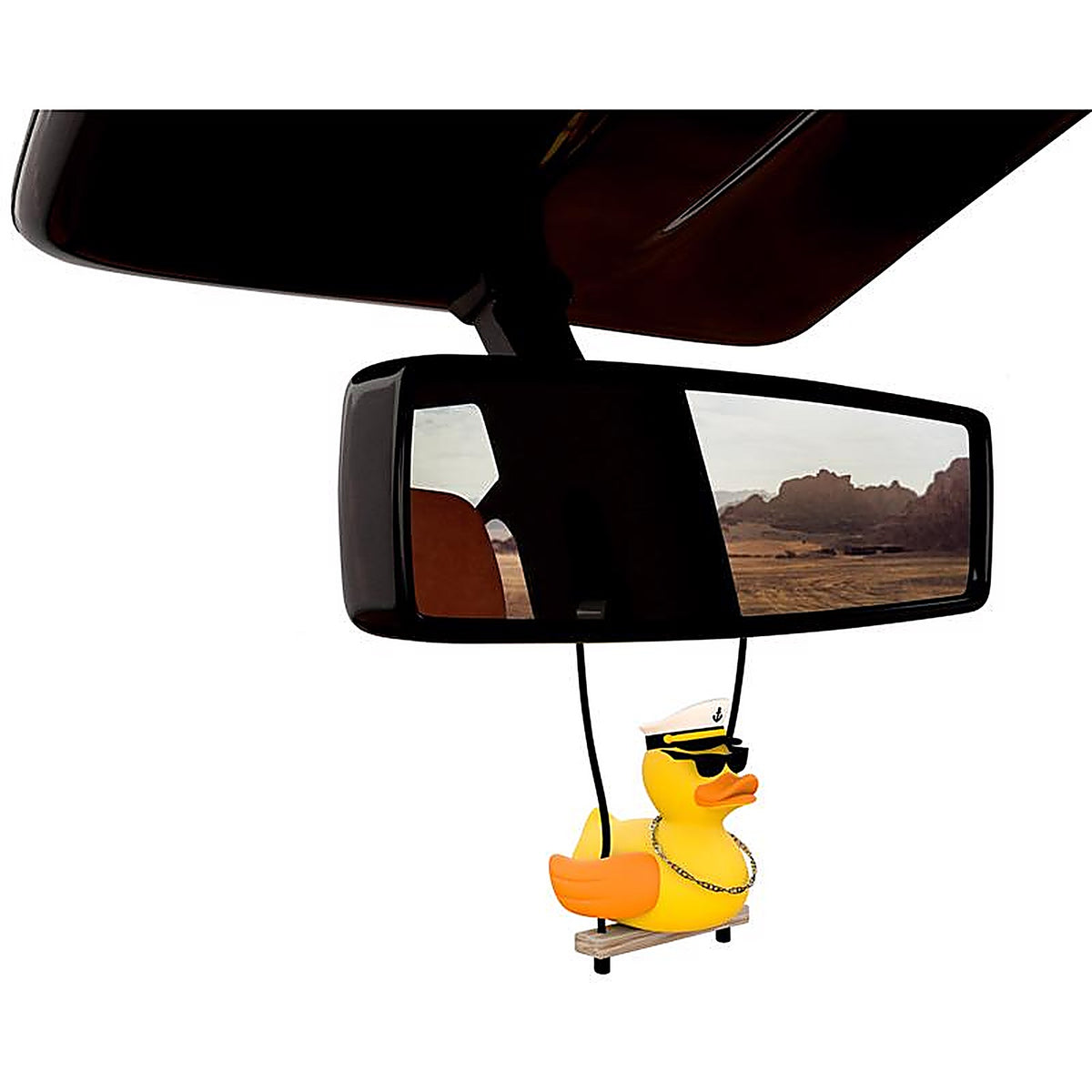 Co-Pilots - 12-67098 - Duck Rear View Mirror Pendant 1 Pack