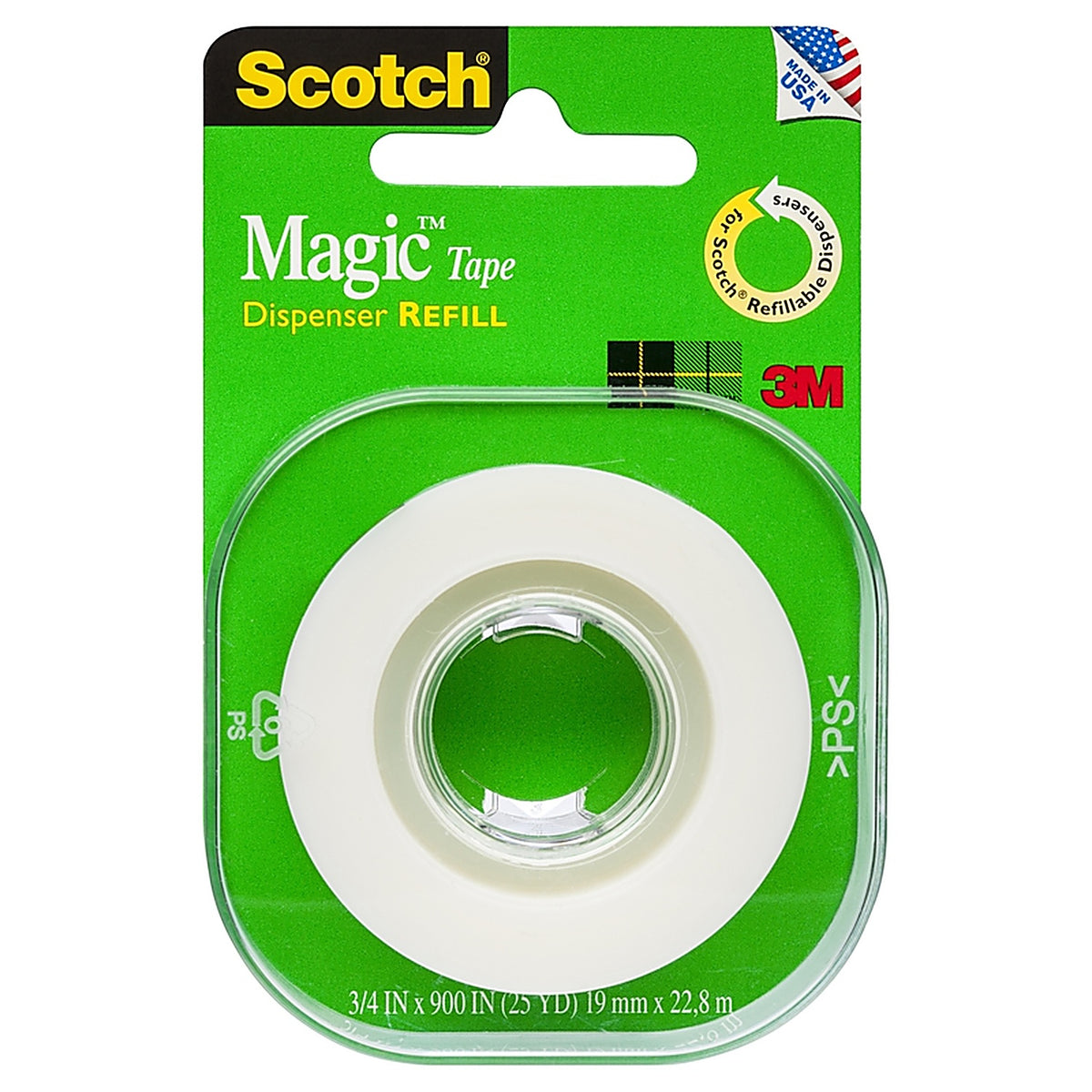 3M 205 Scotch Magic Tape Clear