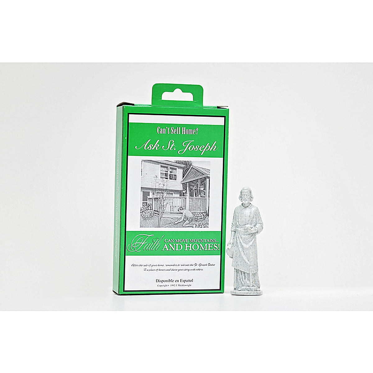 St. Joseph - 018 - Home Sale Practice Religious St. Joseph Statue Plastic Statue 1 Each