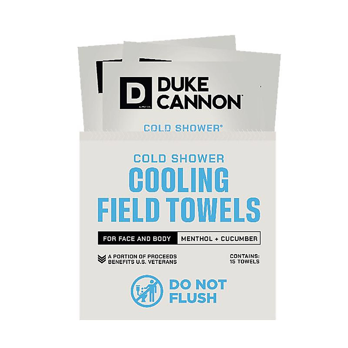 Duke Cannon - CSSW-TWLBOX - Cold Shower Cooling Towel 15 CT