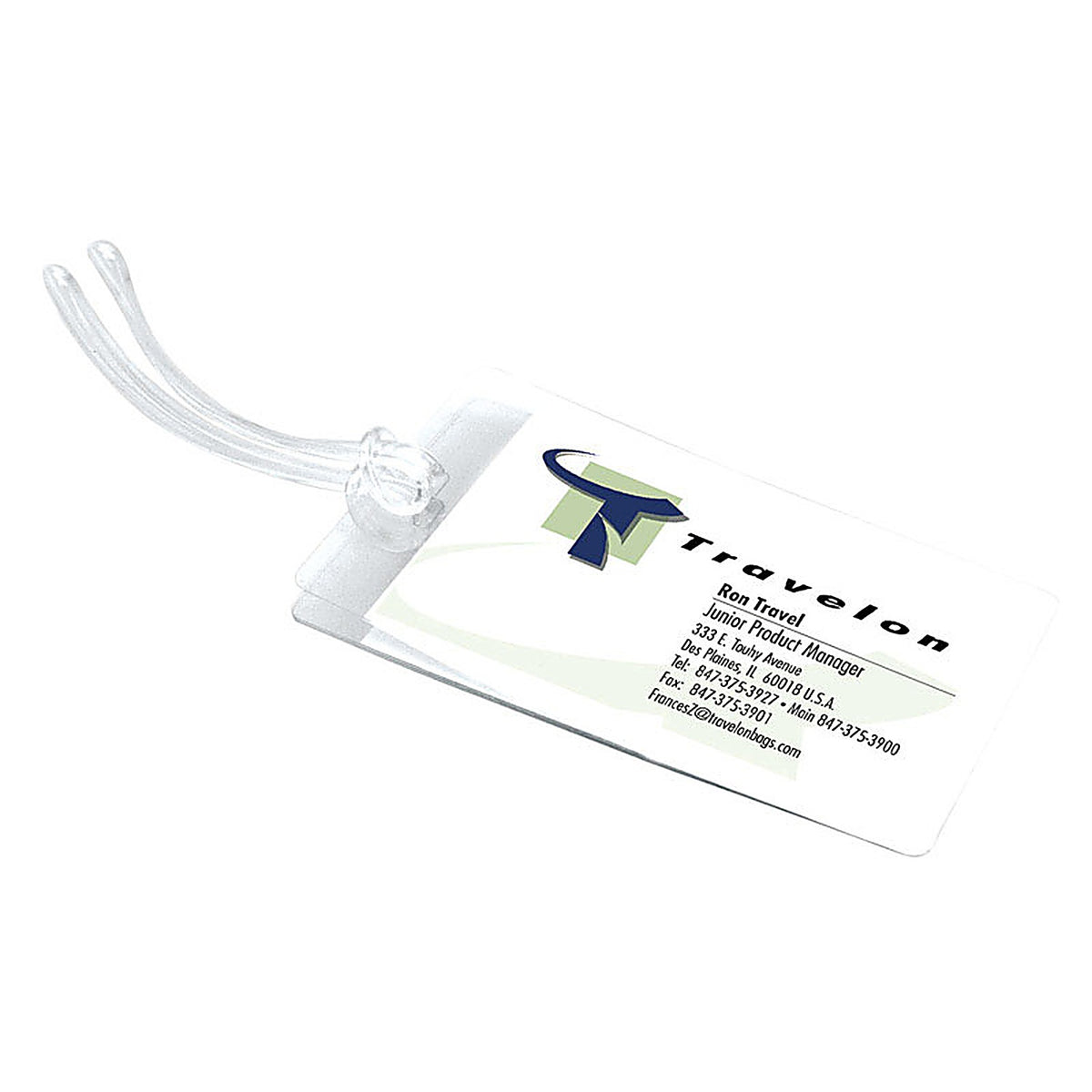 Travelon - 19330 - Clear Self-Laminating Tags