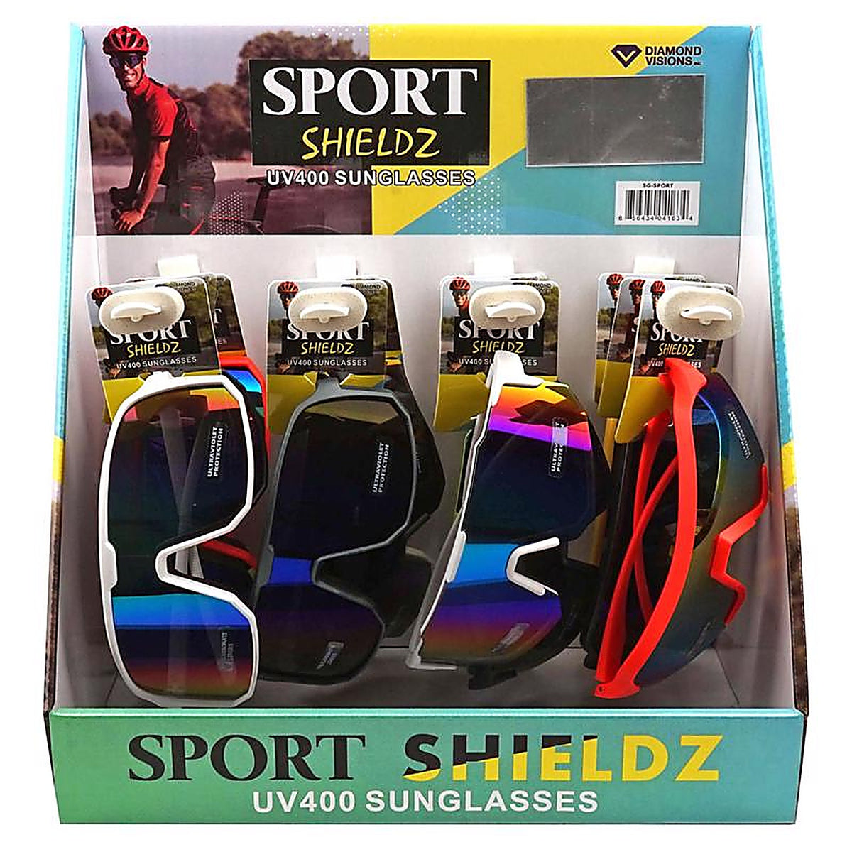 Diamond Visions - SG-SPORT - Mens Assorted Frame Assorted Lens Sunglasses