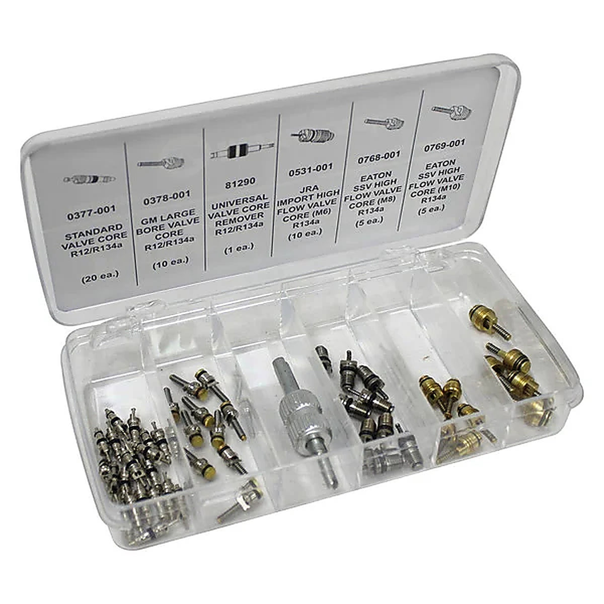 Mastercool 91337 R12 and R134a Valve Core Repair Kit