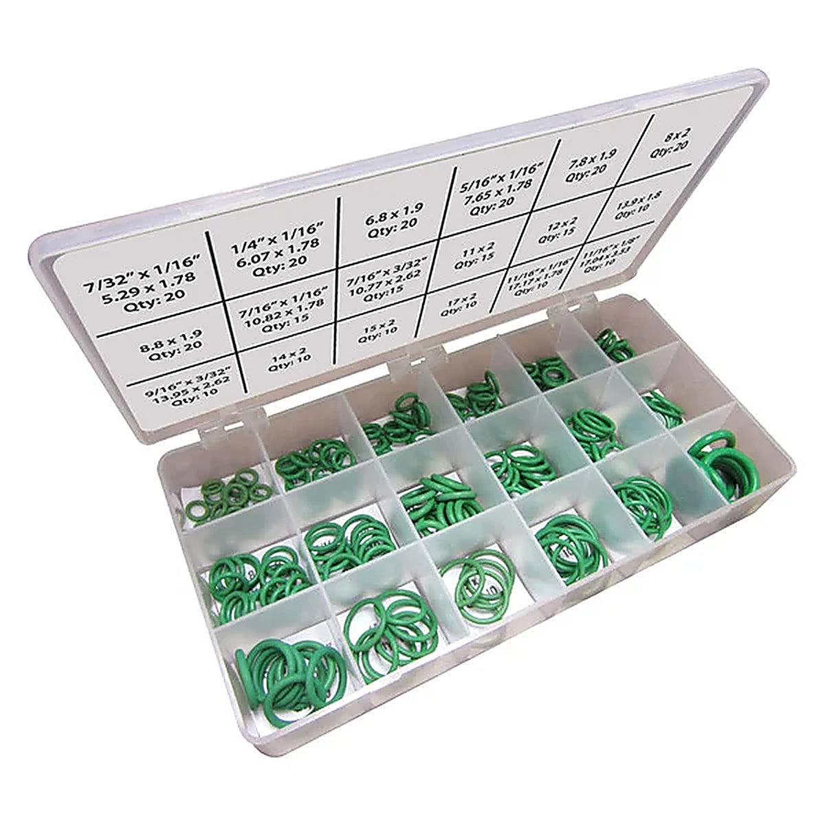 Mastercool 91339 Automotive R12 & R134a O-Ring Assortment