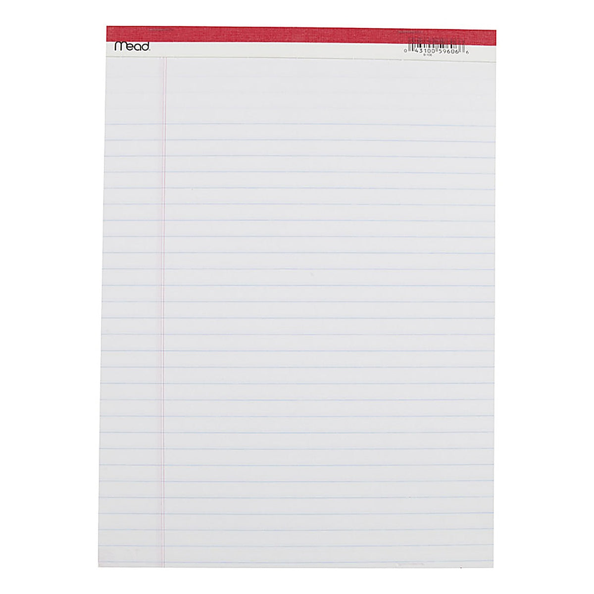 Mead 59606 8.5 in. W x 11.75 in. L Memo Pad 50