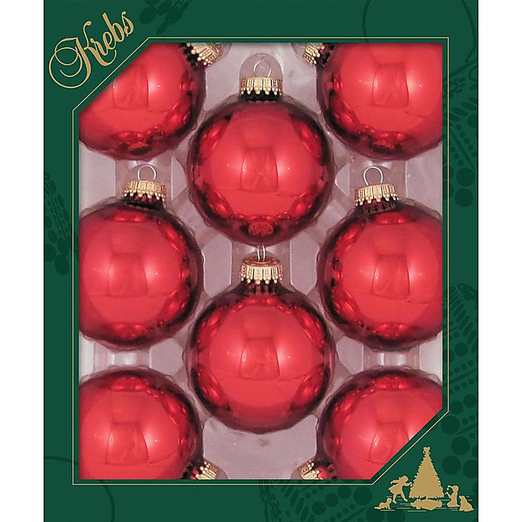 Christmas by Krebs - CBK70159 - Christmas Red Ball Ornament