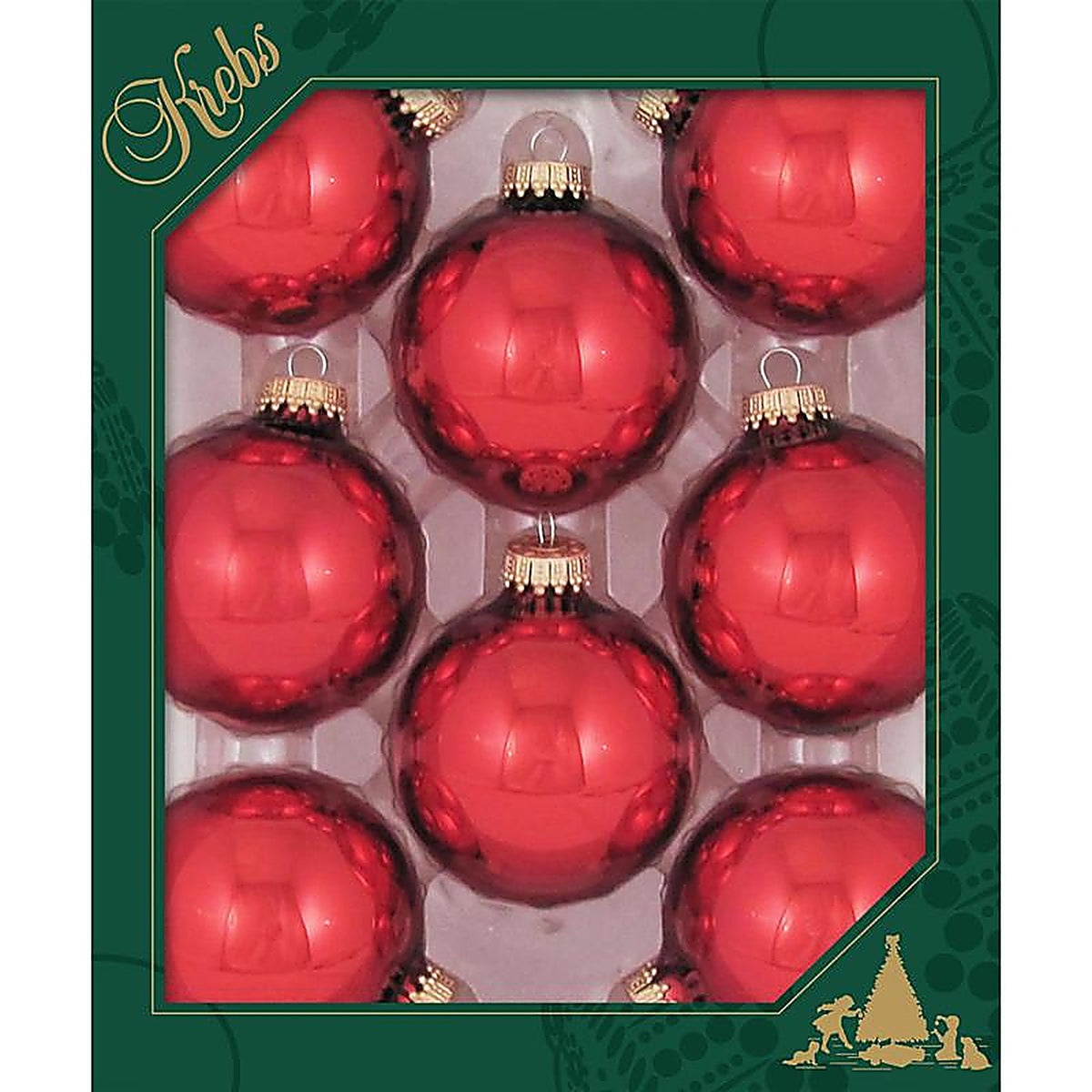 Christmas by Krebs - CBK70159 - Christmas Red Ball Ornament