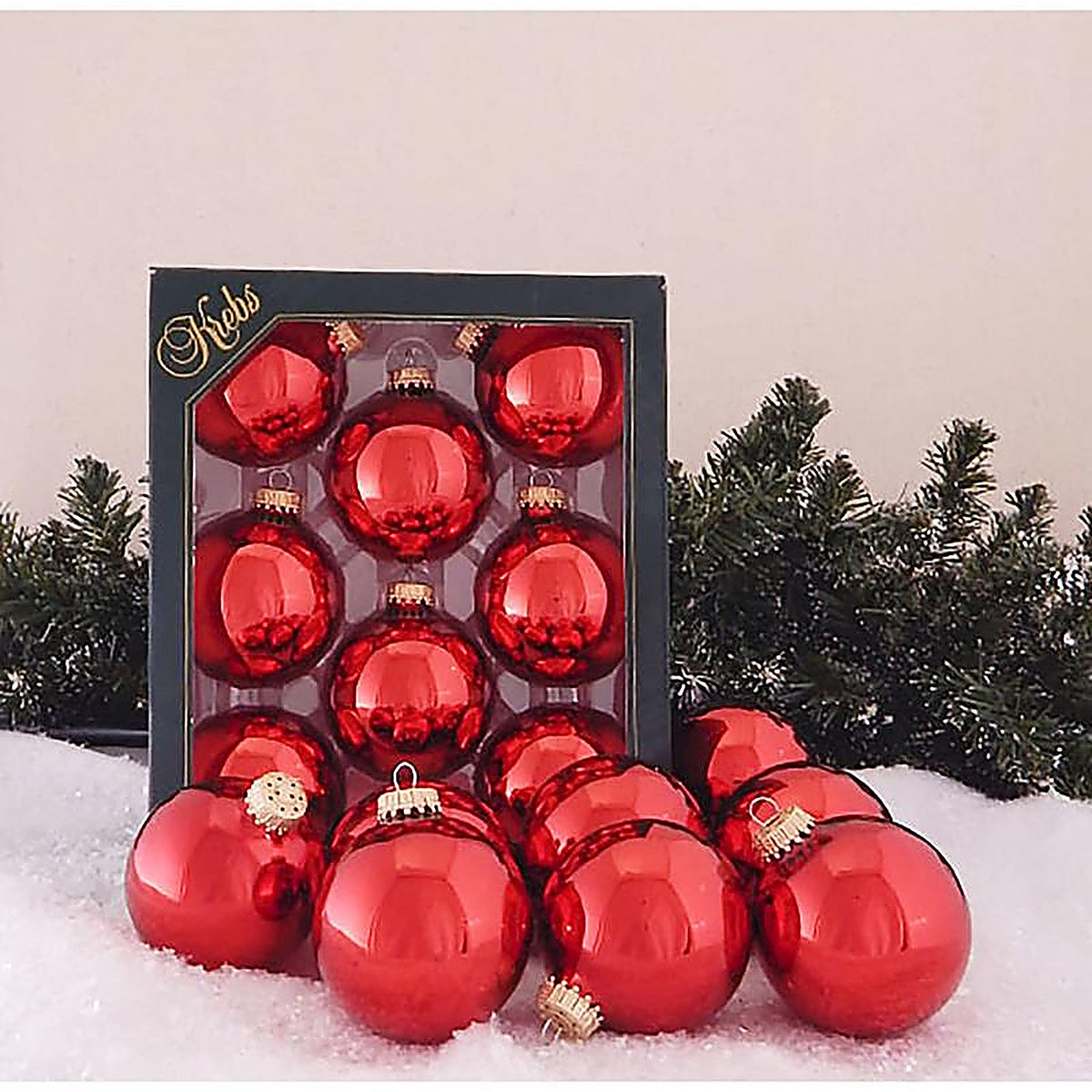 Christmas by Krebs - CBK70159 - Christmas Red Ball Ornament
