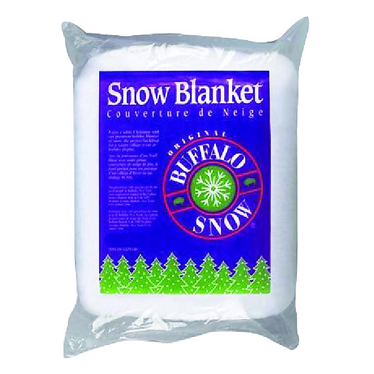Buffalo CK2916 White Snow Blanket Decorative Snow Indoor Christmas Decor