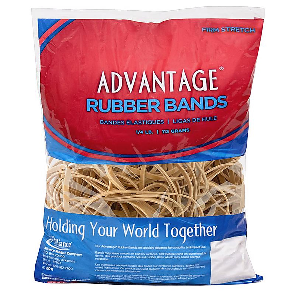 Alliance Rubber - 06327 - Advantage #32 Rubber Bands 175 Pack